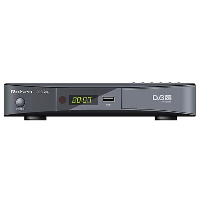 Ресивер Rolsen RDB-704  DVB-S2