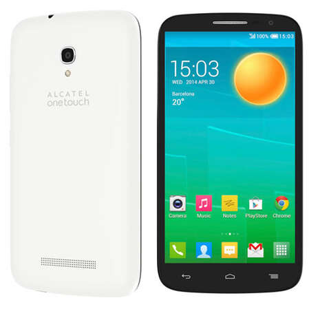 Смартфон Alcatel One Touch Pop S9 7050Y LTE Black Pure White