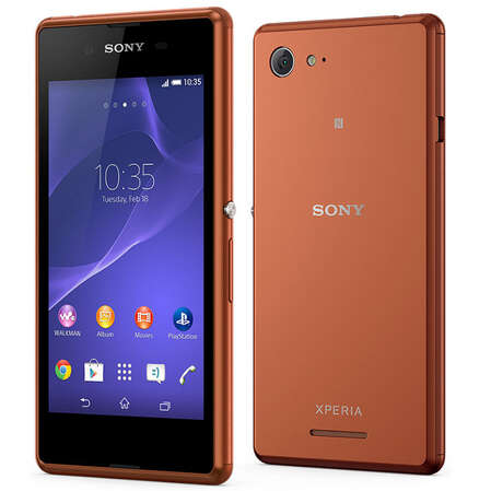 Смартфон Sony D2203 Xperia E3 Copper