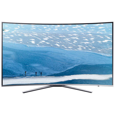 Телевизор 49" Samsung UE49KU6500UX (4K UHD 3840x2160, Smart TV, изогнутый экран, USB, HDMI, Bluetooth, Wi-Fi) серый