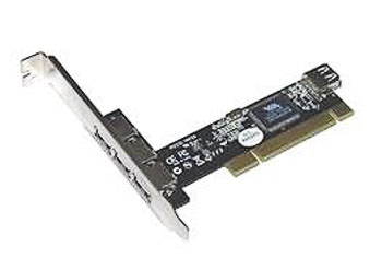 Контроллер USB2.0 ST-LAB U-165, 3 ext (USB2.0) + 1 int (USB2.0), PCI
