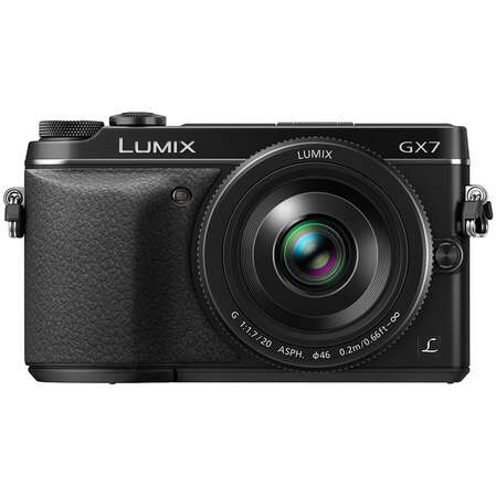 Компактная фотокамера Panasonic Lumix DMC-GX7 kit 20 mm black