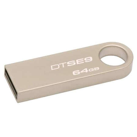 USB Flash накопитель 64GB Kingston DataTraveler SE9 (DTSE9H/64GB) USB 2.0 Серый