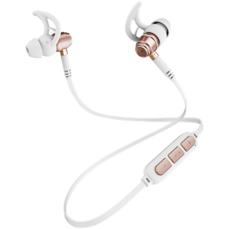 Bluetooth гарнитура Nobby Expert L-900 White\Gold