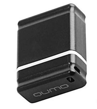 USB Flash накопитель 8GB Qumo Nano (QM8GUD-NANO-B) USB 2.0 черный