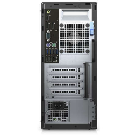Dell Optiplex 5040 MT Core i5 6500/4Gb/500Gb/DVD/Win7Pro/kb+m Black/Silver