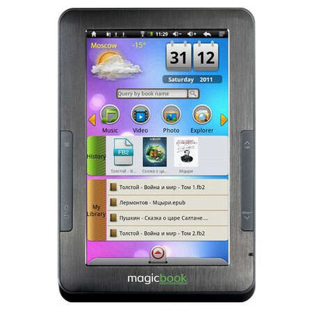 Электронная книга Gmini MagicBook T7A Black