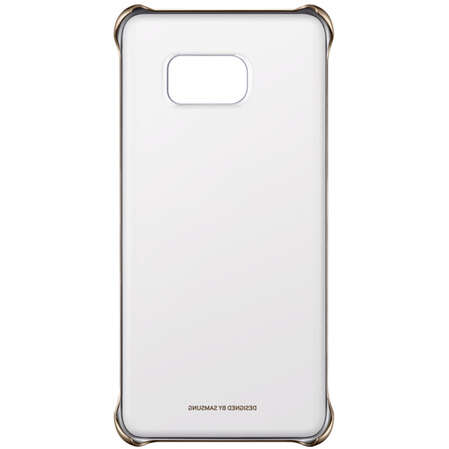Чехол для Samsung G928 Galaxy S6 Edge Plus Clear Cover золотистый