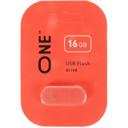 USB Flash накопитель 16GB ONE USB 2.0 Коралловый