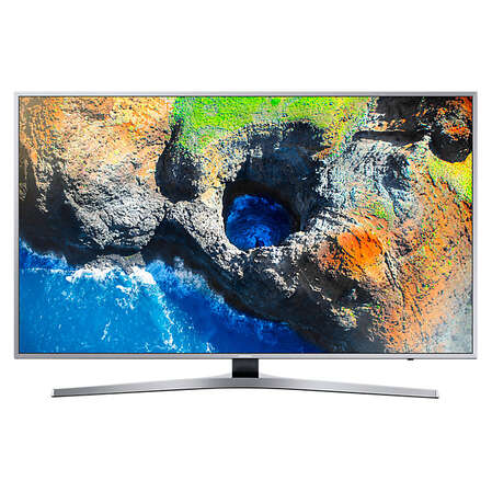 Телевизор 40" Samsung UE40MU6400UX (4K UHD 3840x2160, Smart TV, USB, HDMI, Bluetooth, Wi-Fi) серебристый