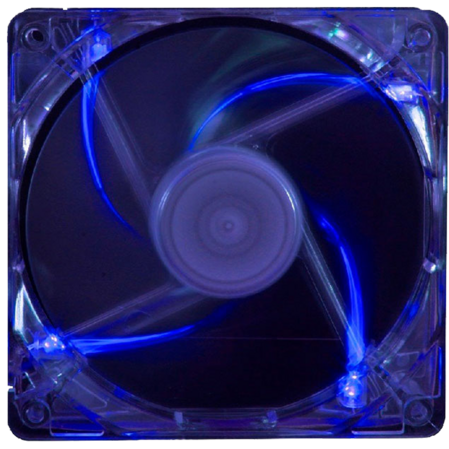 Вентилятор 120x120 XILENCE Performance C (XF044) blue LED