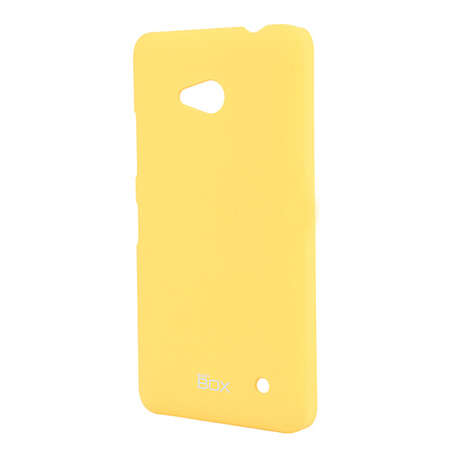 Чехол для Nokia Lumia 535 SkinBox 4People, желтый
