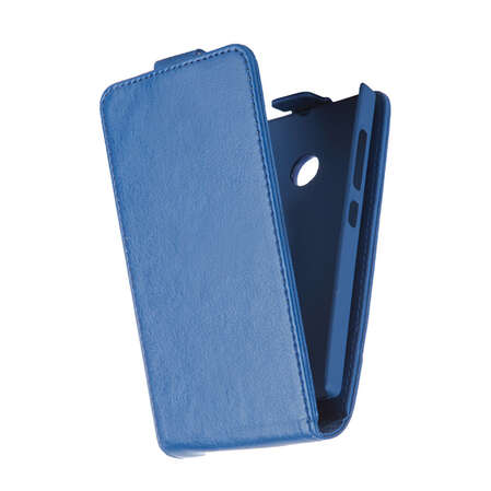Чехол для Nokia Lumia 435/Lumia 532 SkinBox Flip, синий 