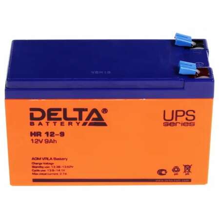 Батарея Delta HRL 12-9 (12-34W) 12V 9Ah (Battary replacement APC rbc17, rbc24, rbc110, rbc115, rbc116, rbc124, rbc133)