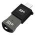 USB Flash накопитель 8GB Silicon Power Touch T01 (SP008GBUF2TM1V1K) USB 2.0 + microUSB (OTG) Черный
