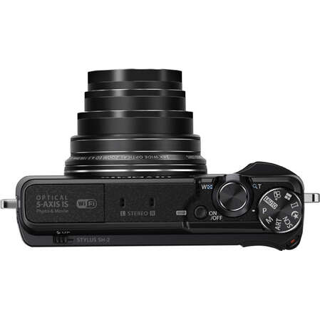 Компактная фотокамера Olympus SH-2 Black