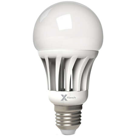 Светодиодная лампа LED лампа X-flash Globe A65 E27 12W 220V желтый свет