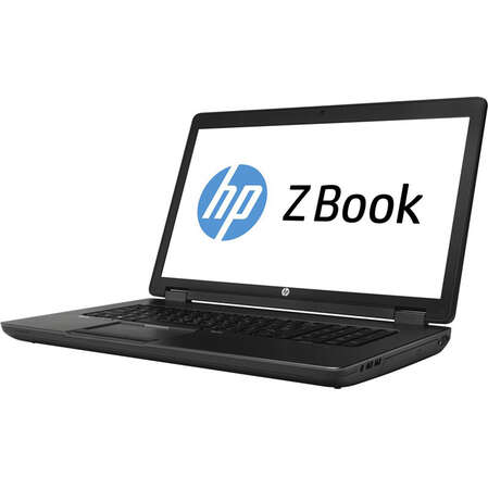 Ноутбук HP ZBook 17 17.3"(1600x900 (матовый))/Intel Core i7 4700MQ(2.4Ghz)/8192Mb/256SSDGb/DVDrw/Ext:nVidia Quadro K3100M(4096Mb)/Cam/BT/WiFi/83WHr/war 3y/3.4