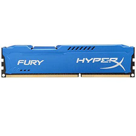 Модуль памяти DIMM 8Gb DDR3 PC15000 1866MHz Kingston HyperX Fury Blue Series (HX318C10F/8)