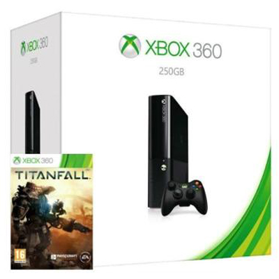 Игровая приставка Microsoft Xbox 360 E 250Gb + игра Titanfall + 3М Live