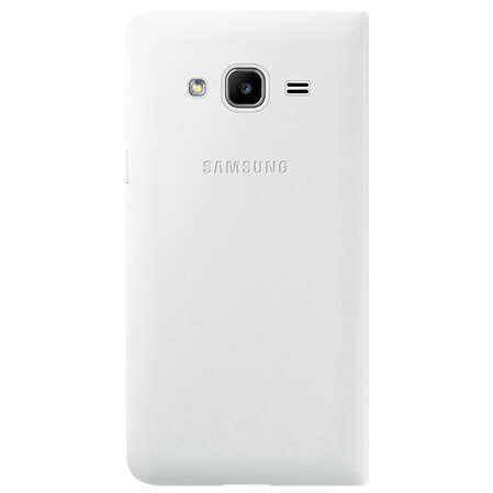 Чехол для Samsung Galaxy J3 (2016) SM-J320F Flip Wallet белый 
