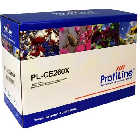 Картридж ProfiLine PL- CE260X Black для HP CLJ CP4025/CP4525/Enterprise CM4540 (17000стр)