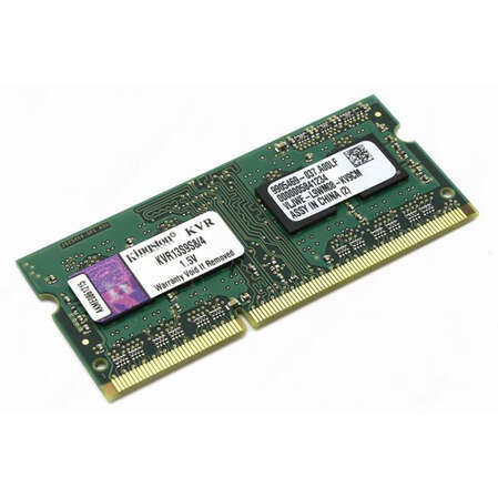 Модуль памяти SO-DIMM DDR3 4Gb PC10660 1333Mhz Kingston (KVR13S9S8/4)