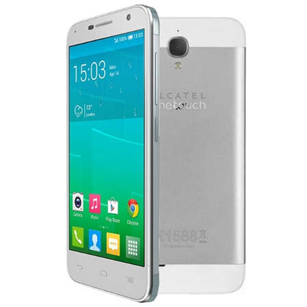 Смартфон Alcatel One Touch 6016X Idol 2 mini White Silver