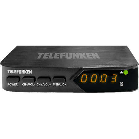 Ресивер Telefunken TF-DVBT210 черный DVB-T2