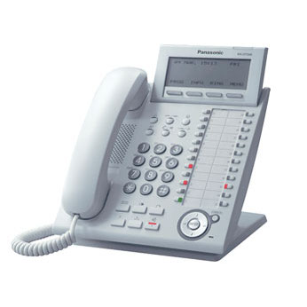 Системный телефон Panasonic KX-DT346RUW белый