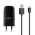 Сетевое зарядное устройство Nobby Energy SC-002 2USB 1A/2A кабель iPhone/iPad Lightning, черное