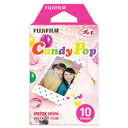 FujiFilm Colorfilm Instax Mini Candypop 10шт. (8.6x5.4см) для 7S/8/25/50S/90/PIC300