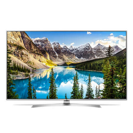 Телевизор 65" LG 65UJ655V (4K UHD 3840x2160, Smart TV, USB, HDMI, Bluetooth, Wi-Fi) белый