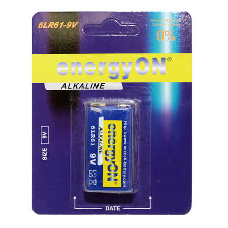 Батарейки Nexcell Alkaline 9V Size (6LR 61) 1шт