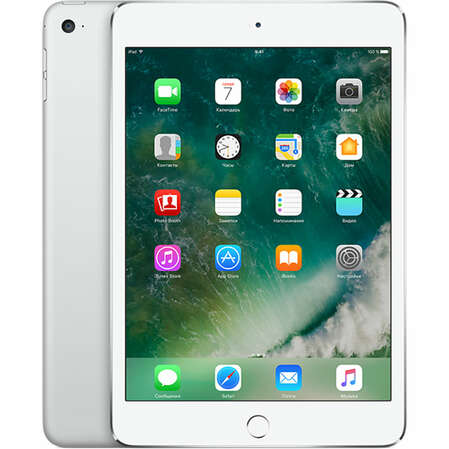 Планшет Apple iPad mini 4 128Gb WiFi Silver (MK9P2RU/A)