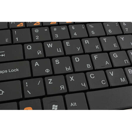 Клавиатура Rapoo E9070 Black USB ультратонкая беспроводная