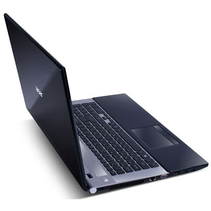 Ноутбук Acer Aspire  V3-771G-53218G75Makk Core i5 3210M/8Gb/750Gb/DVD/GF650M 2Gb/17.3"HD+/WF/BT/Cam/W7HP black