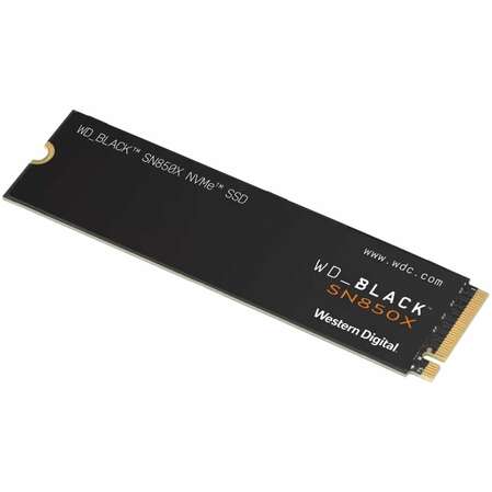 Внутренний SSD-накопитель 1000Gb Western Digital Black SN850X (WDS100T2X0E) M.2 2280 PCIe NVMe 4.0 x4