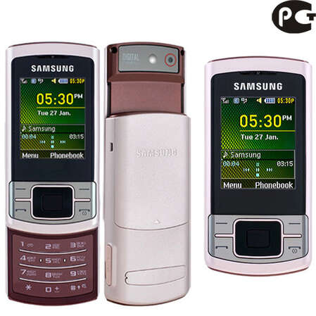 Смартфон Samsung C3050 sweet pink (розовый)
