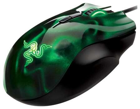 Мышь Razer Naga Hex Black-Green USB 