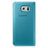 Чехол для Samsung G920 Galaxy S6 S View PU голубой