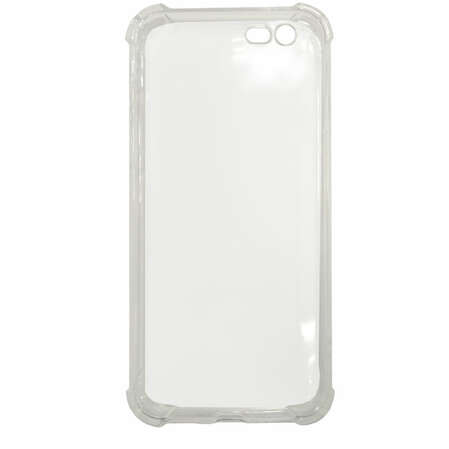 Чехол для iPhone 6 / iPhone 6s Gecko силиконовая светящаяся накладка, белая 