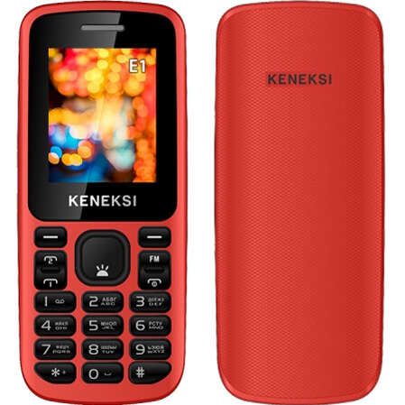 Мобильный телефон Keneksi E1 Red 