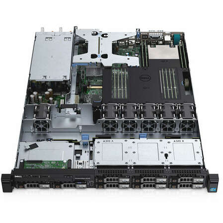 Сервер Dell PowerEdge R430 1U/ 2xE5-2660v4/ 2x16Gb RDIMM(2133)/ H730p 2Gb/ 1X1.2TB SAS 10k/ UpTo(8)SFF/ DVDRW/ iDRAC8 Ent/4xGE/ 1x550w(2up)/ Bezel/ Sliding R