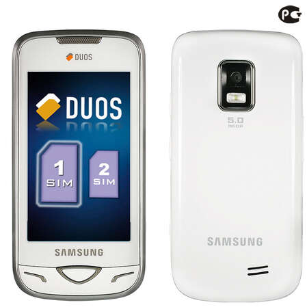 Смартфон Samsung B7722 pure white (белый)