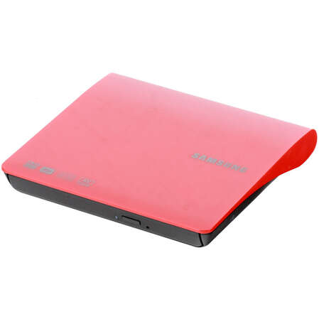 Внешний привод DVD-RW Samsung SE-208DB/TSRS DVD±R/±RW USB 2.0 красный