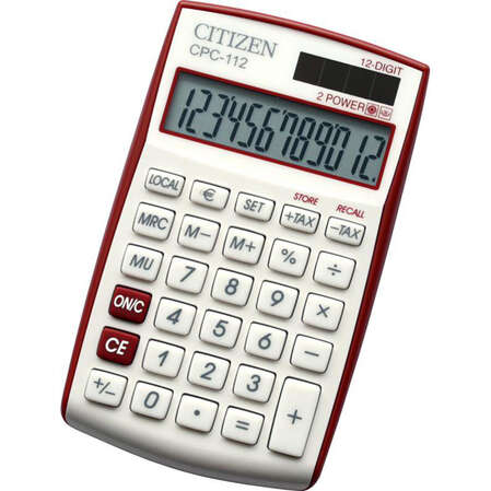 Калькулятор Citizen CPC-112VRD