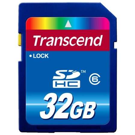 SecureDigital 32Gb Transcend Class6 (TS32GSDHC6)