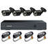 Комплект видеонаблюдения Video Control VC-4SD5, 4 камеры VC-IR7007CW, 1 регистратор VC-D5USB, кабели, БП