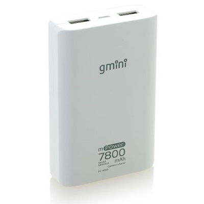 Внешний аккумулятор Gmini mPower iSeries MPB7831 White (7800mAh)